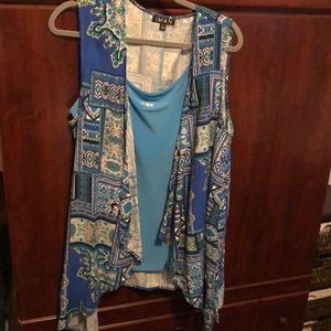 Tank with coverup